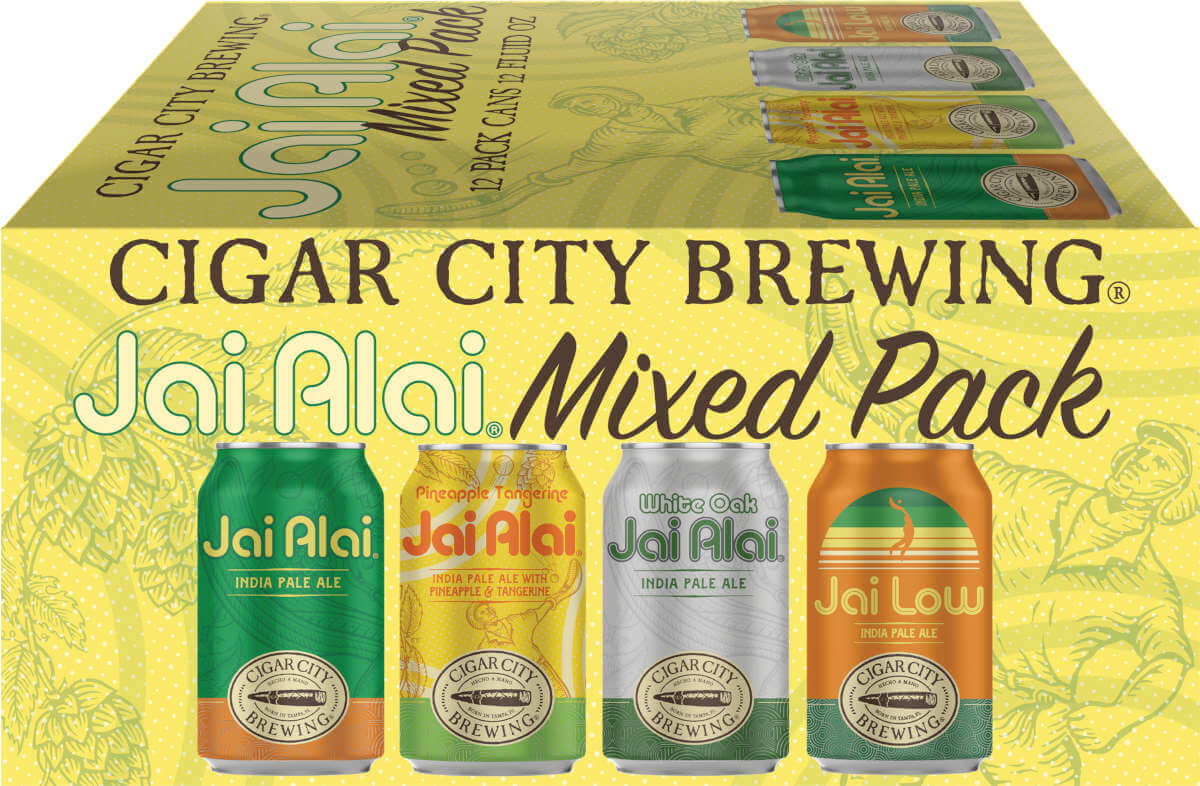 Cigar City Brewing introduces Jai Alai Mixed Pack