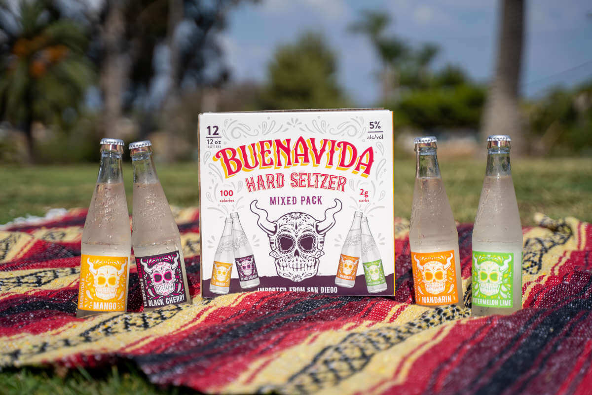 Stone Brewing’s Buenavida Hard Seltzer goes nationwide