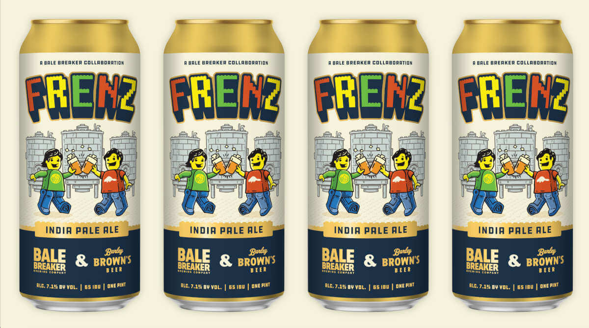 Bale Breaker Brewing’s latest Frenz collaboration pairs with Barley Brown’s