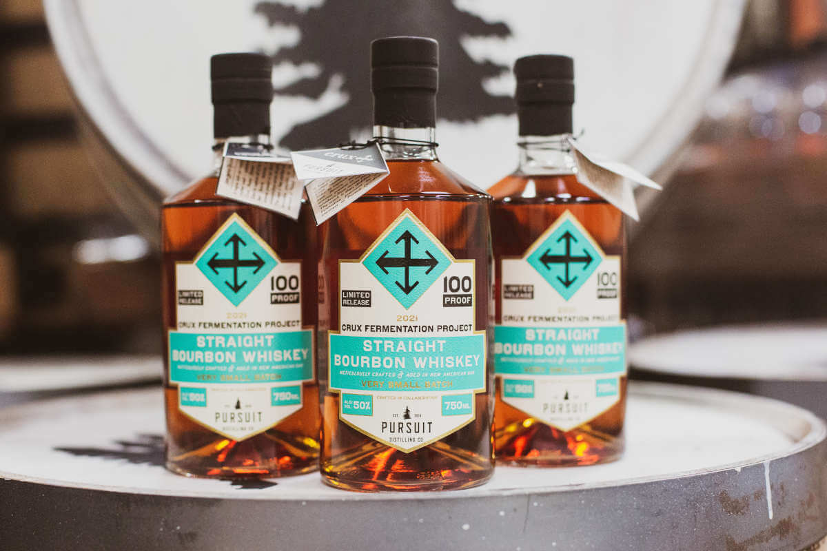Crux Fermentation Project releases its first whiskey with Pursuit Distilling