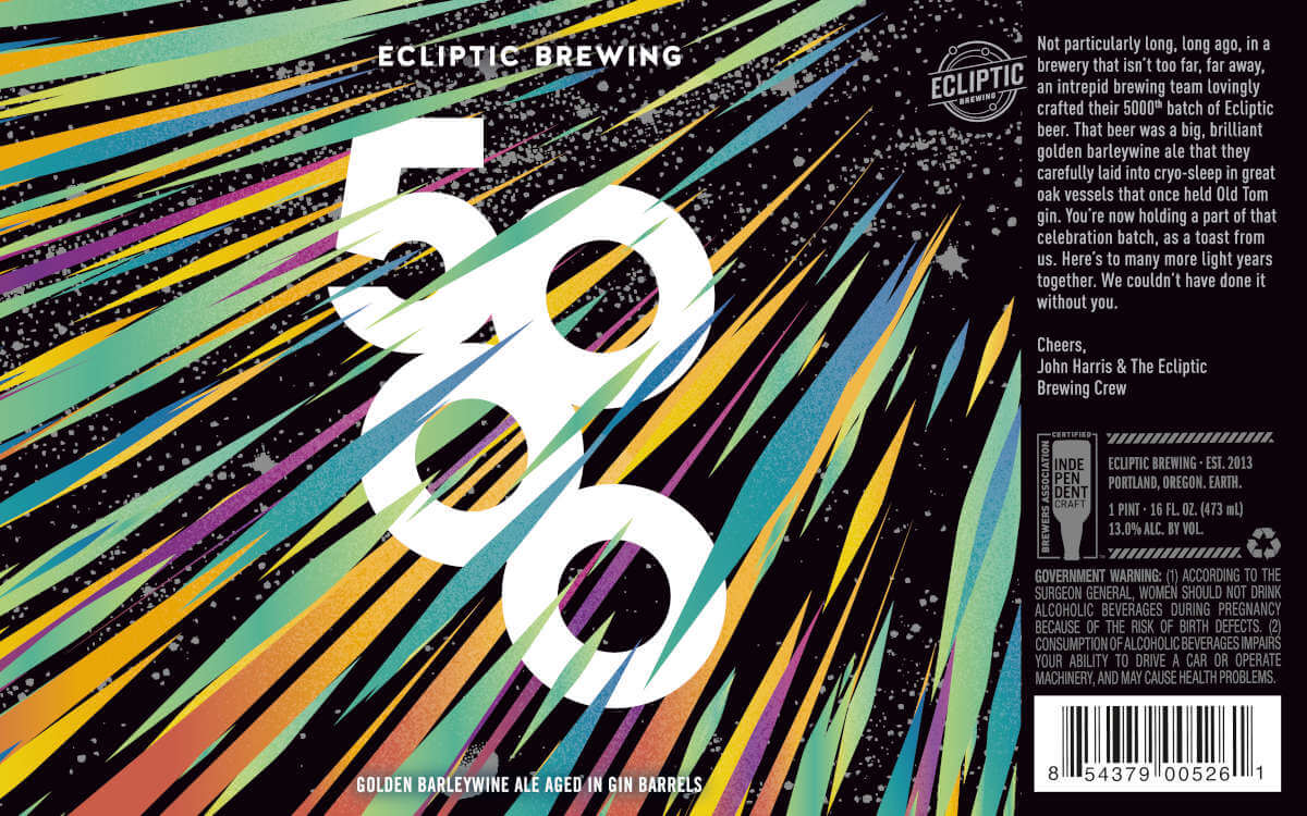 Ecliptic Brewing celebrates 5000th brew with special barleywine