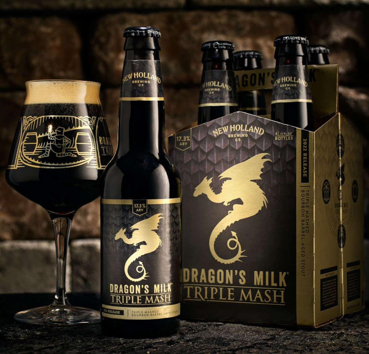 New Holland Brewing releases behemoth 2022 Dragon’s Milk Triple Mash