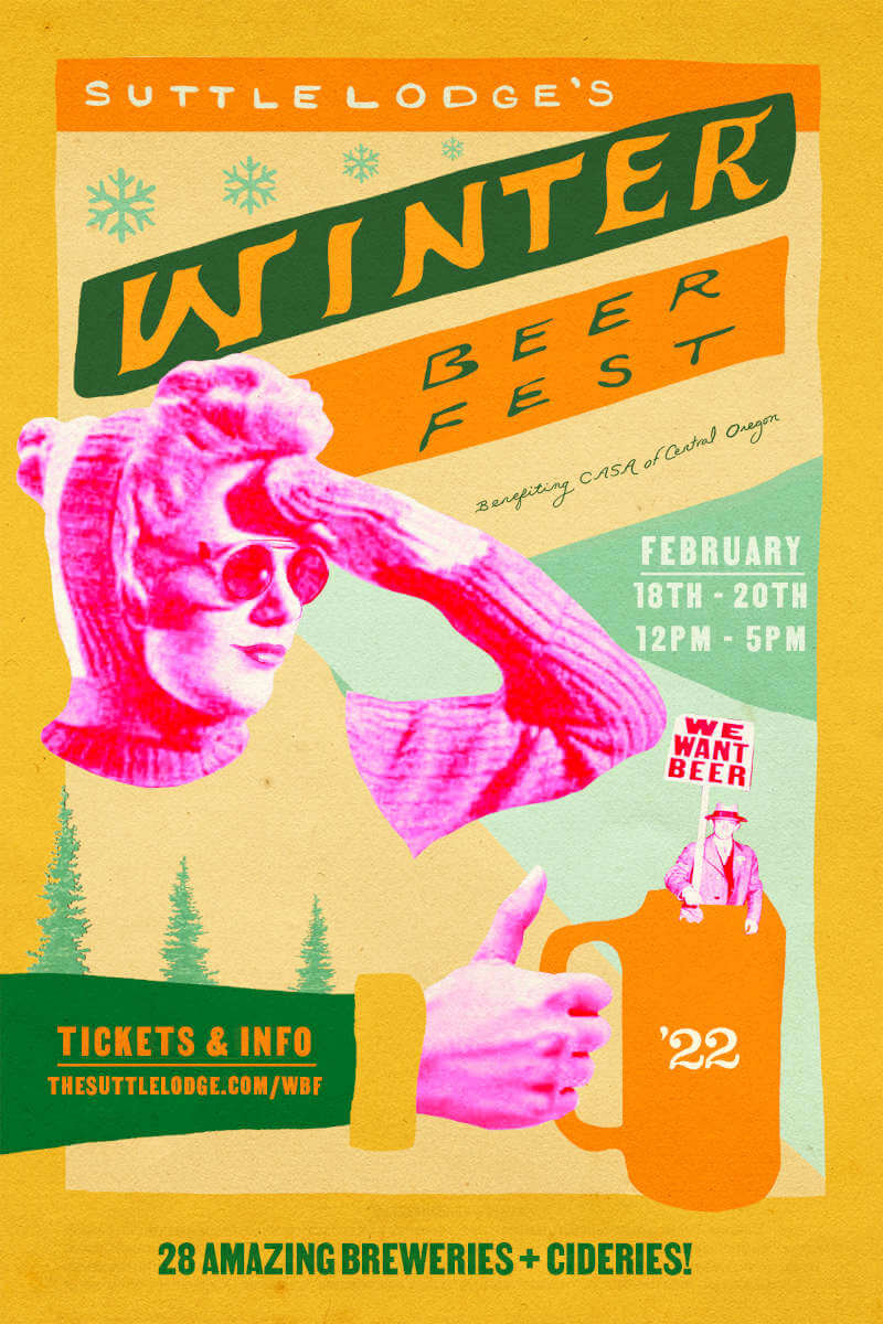 The 3rd annual Suttle Lodge Winter Beer Fest is this weekend (Feb 18-20)
