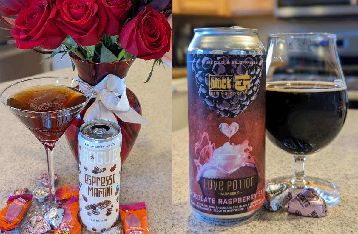 Valentine’s Day, with Rogue, Left Hand, and Block 15