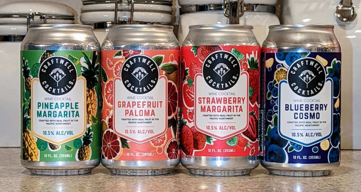 Reviewing the canned cocktail lineup from Craftwell Cocktails