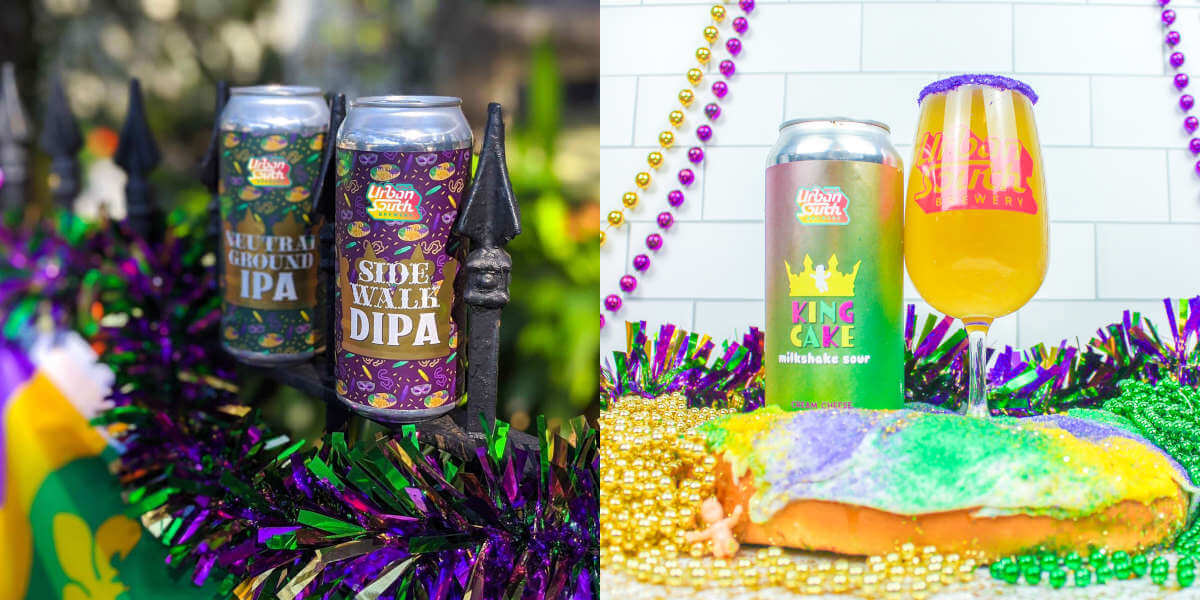 Urban South Brewery releases 3 specialty beers for Mardi Gras
