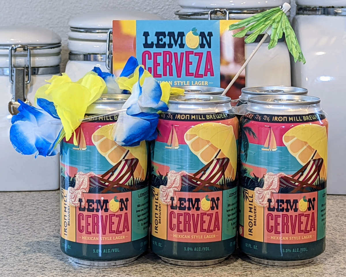 Received: Iron Hill Brewery Lemon Cerveza Mexican Style Lager