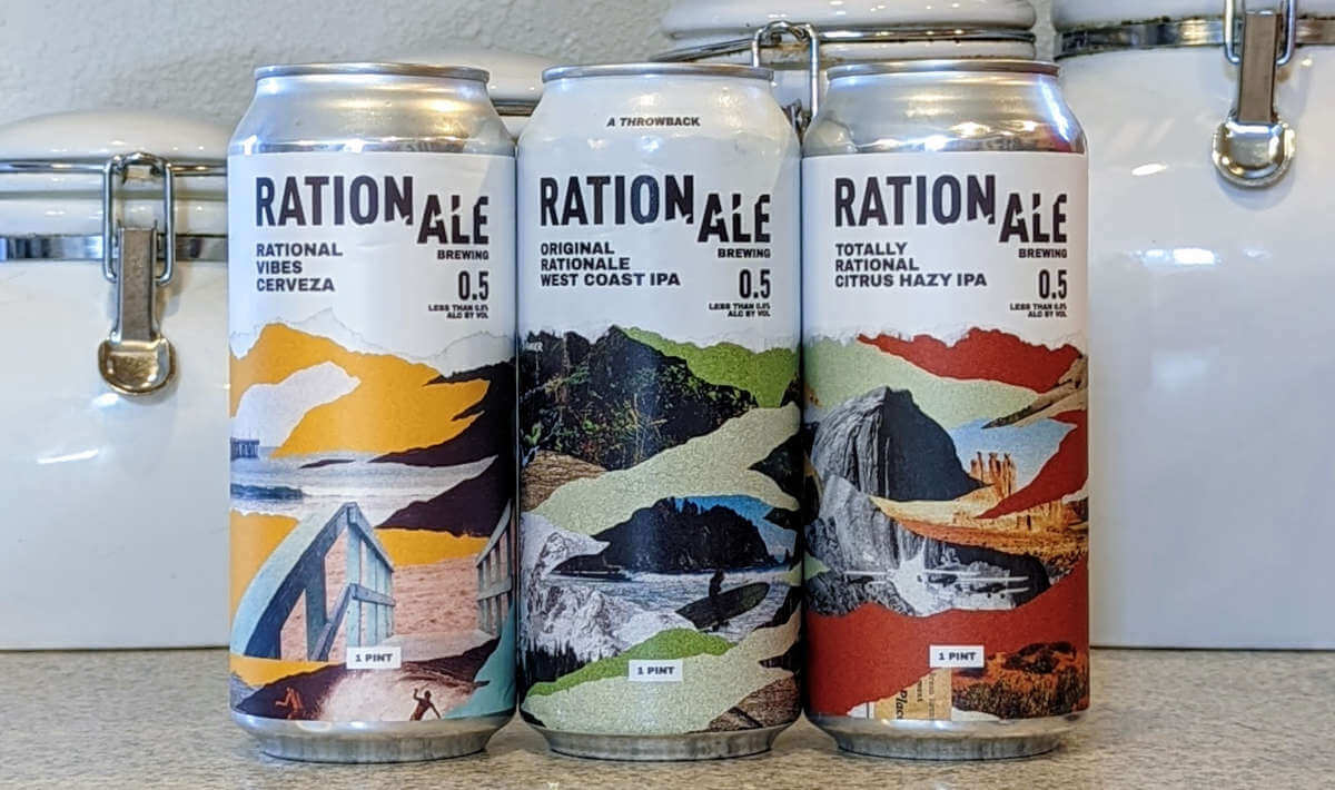 Received: Non-alcoholic beers from Rationale Brewing
