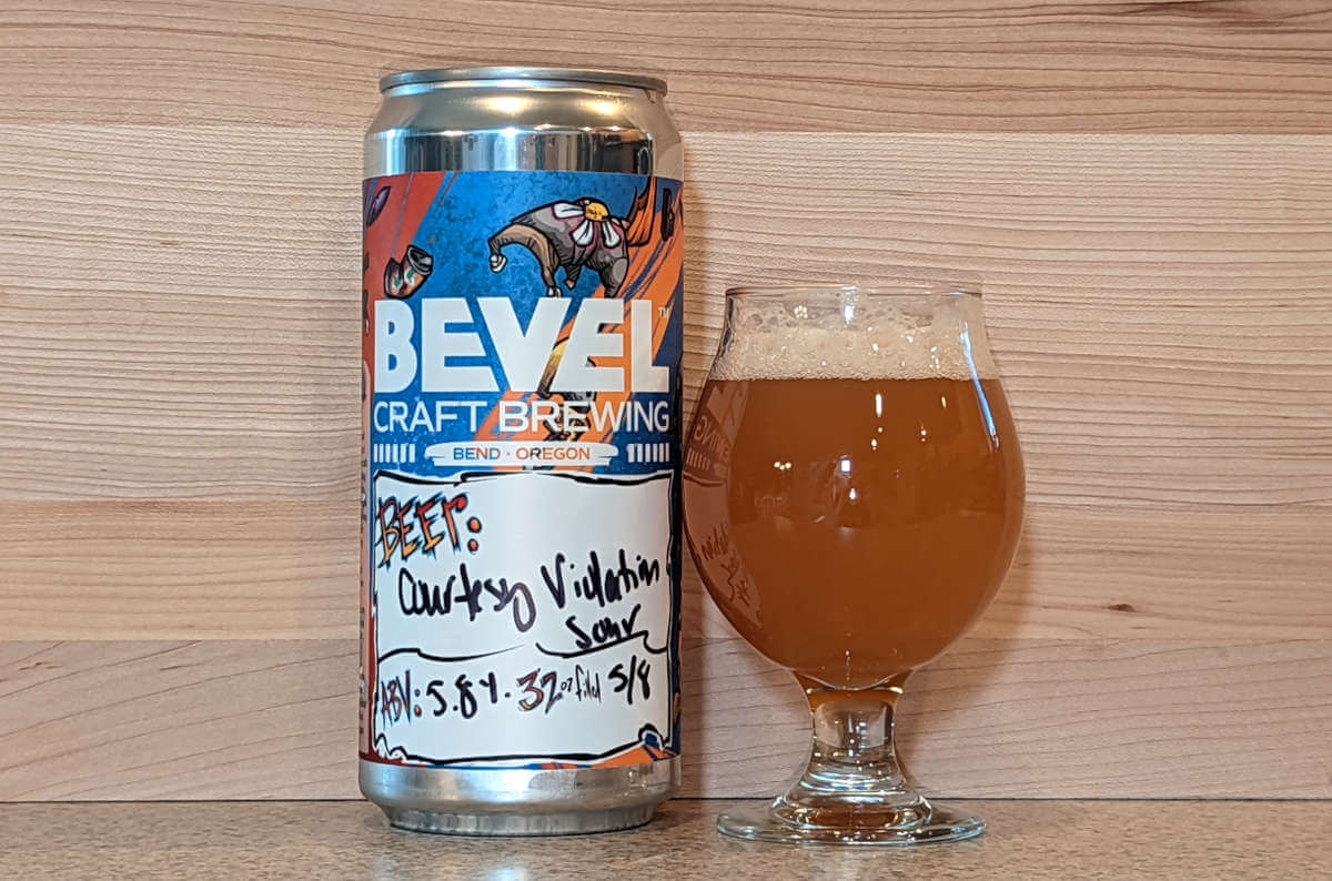 Latest print article: Kettle-soured Courtesy Violation from Bevel Craft Brewing