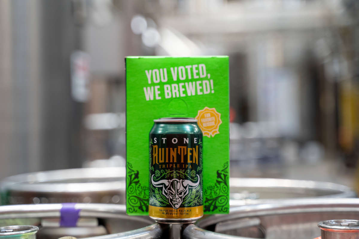 Stone Brewing RuinTen Triple IPA returns, available nationwide