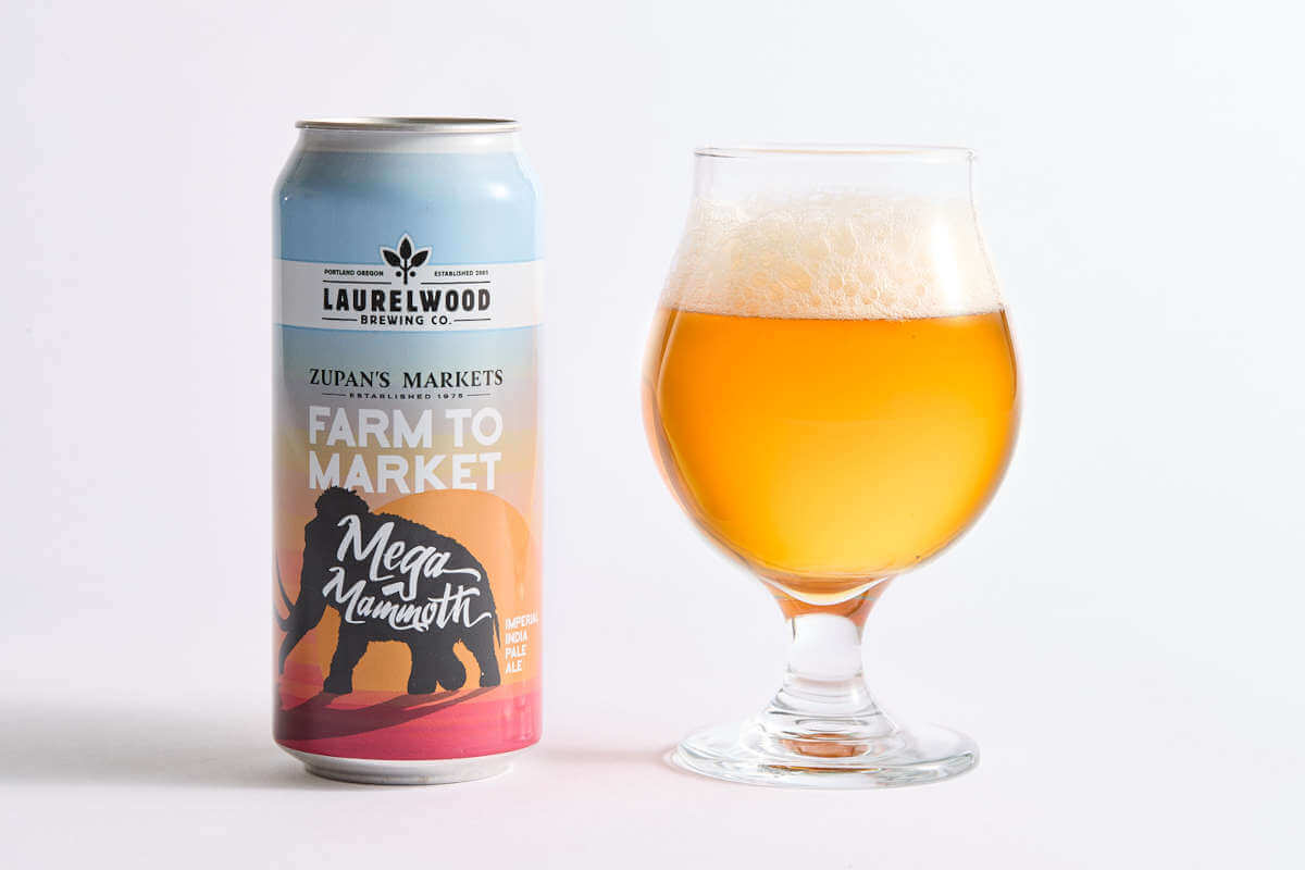 Zupan’s Markets and Laurelwood Brewing release Farm-to-Market Mega Mammoth Imperial IPA