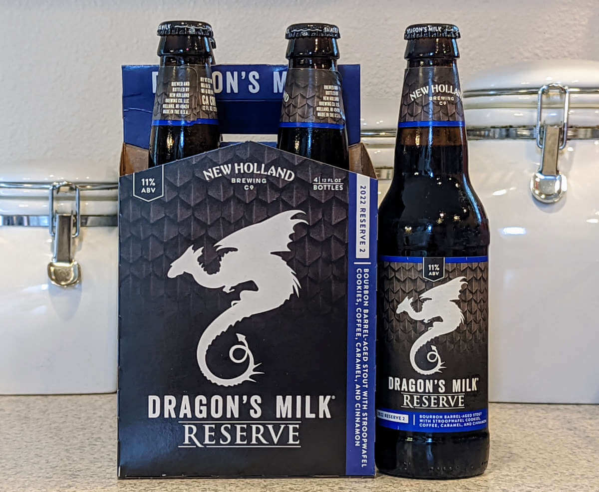 Received: New Holland Brewing Dragon’s Milk Reserve 2022-2