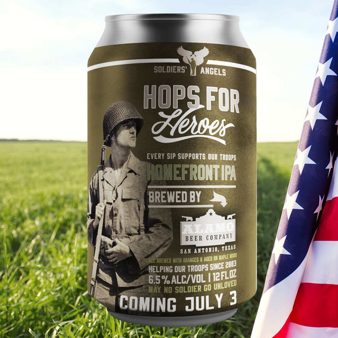 Alamo Beer Company joins Hops for Heroes campaign