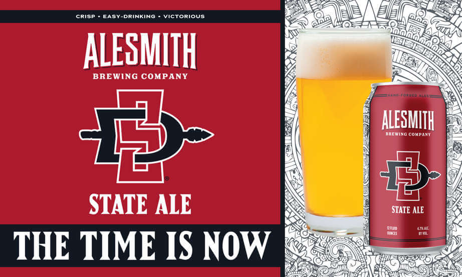 AleSmith Brewing partners with San Diego State University to brew State Ale