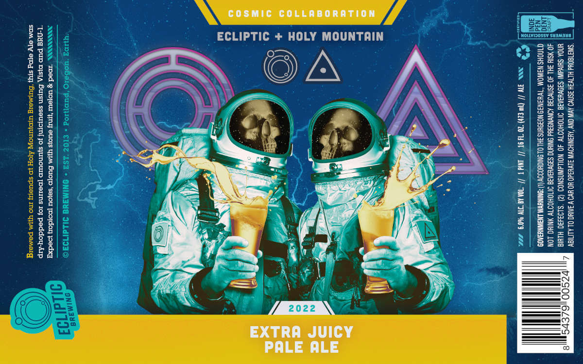 Ecliptic Brewing partners with Holy Mountain Brewing for Cosmic Collaboration