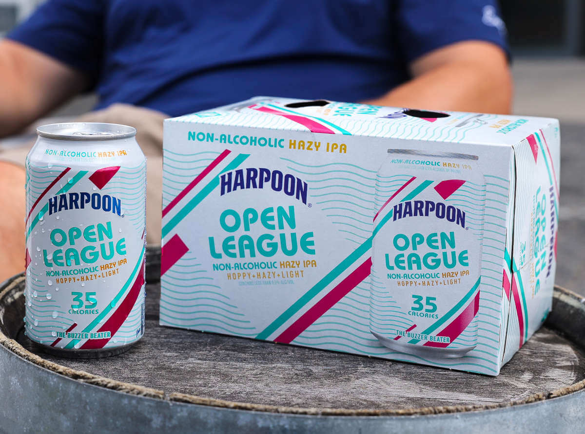 Harpoon Brewery’s first non-alcoholic beer: Open League NA Hazy IPA