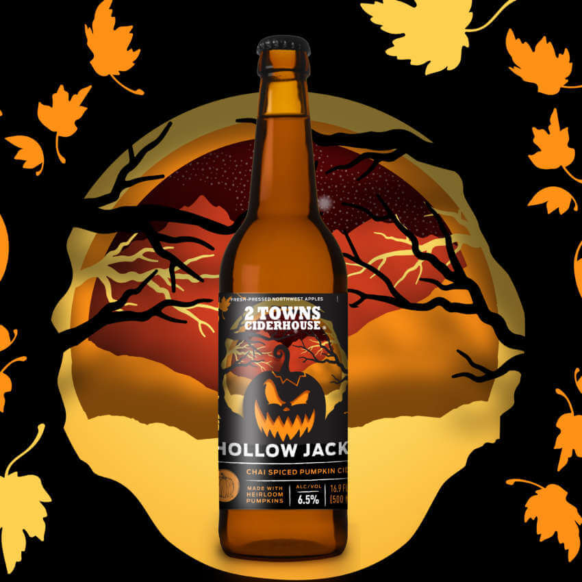 Hollow Jack Pumpkin Cider returns from 2 Towns Ciderhouse