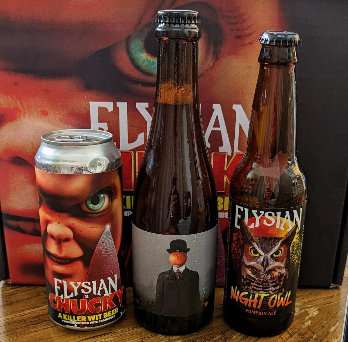 Elysian Brewing releases Chucky a pumpkin witbier with another 