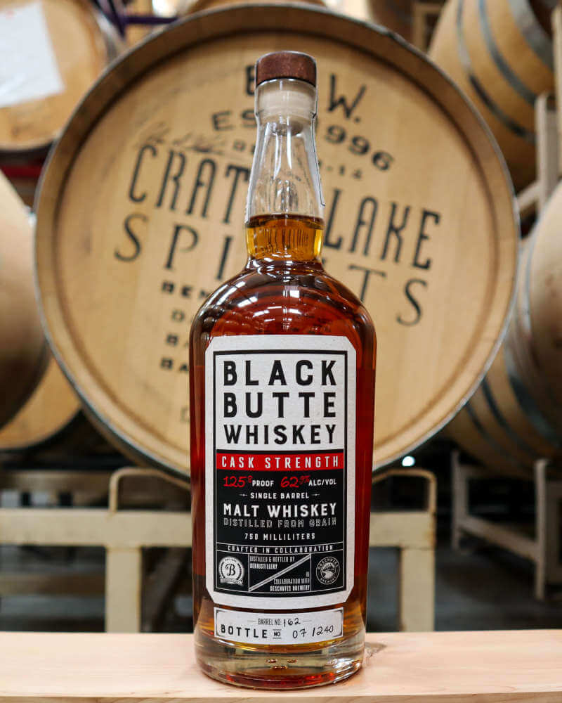 Black Butte Whiskey returns from Deschutes Brewery, Bendistillery in single barrel cask strength edition
