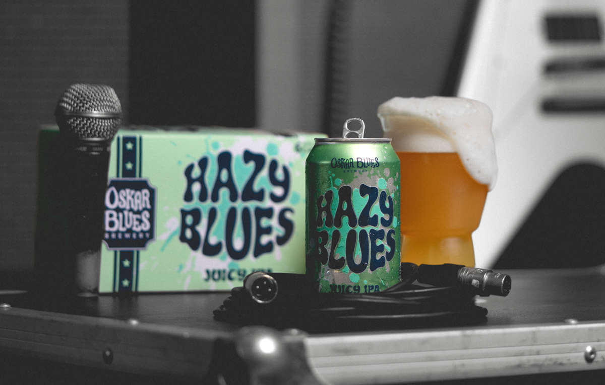 Oskar Blues Brewery releases Hazy Blues Juicy IPA