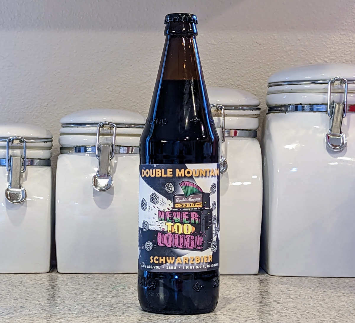 Double Mountain Brewery releases Never Too Loud Schwarzbier (received)