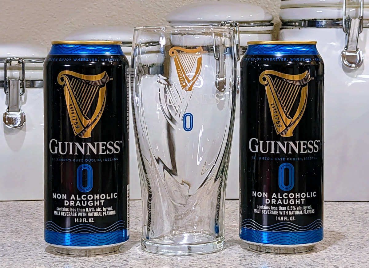 Received: Guinness 0 Non-Alcoholic Draught