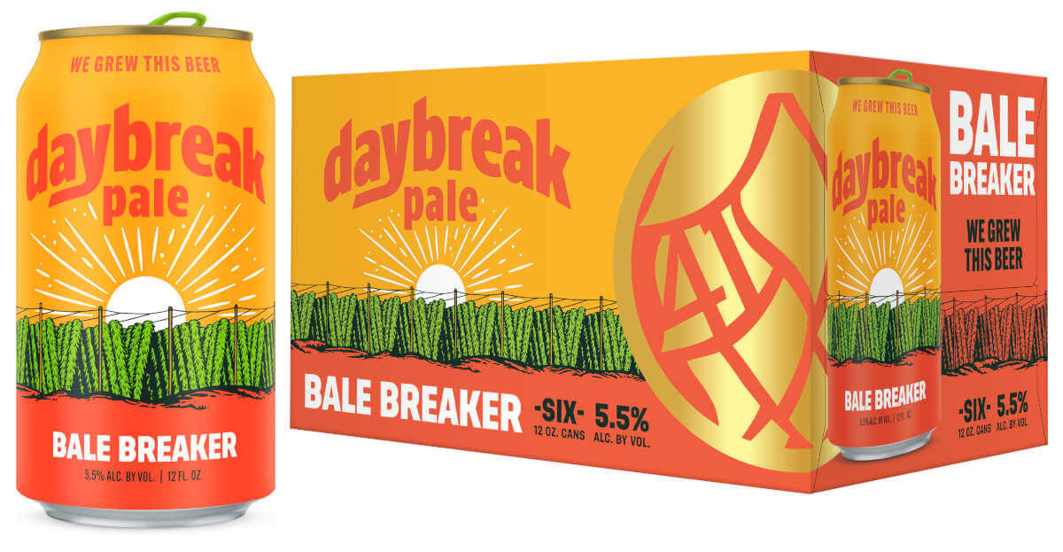 Daybreak Pale Ale, the latest from Bale Breaker Brewing, releases March 3