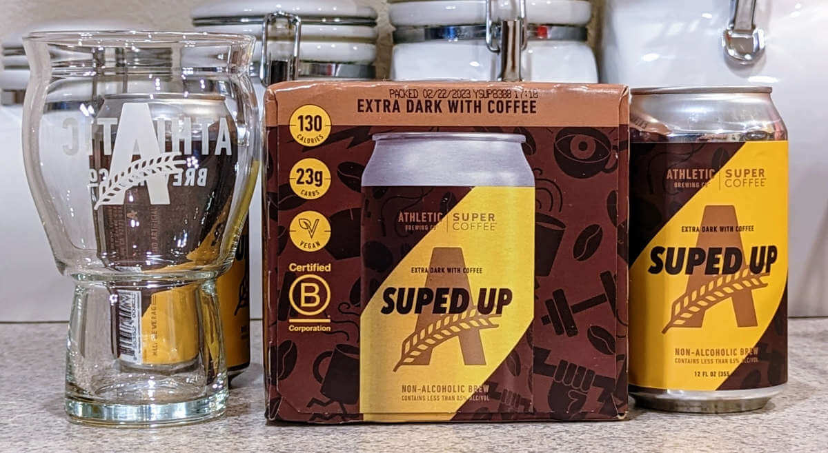 Athletic Brewing and Super Coffee release Suped Up, a non-alcoholic coffee beer (received)