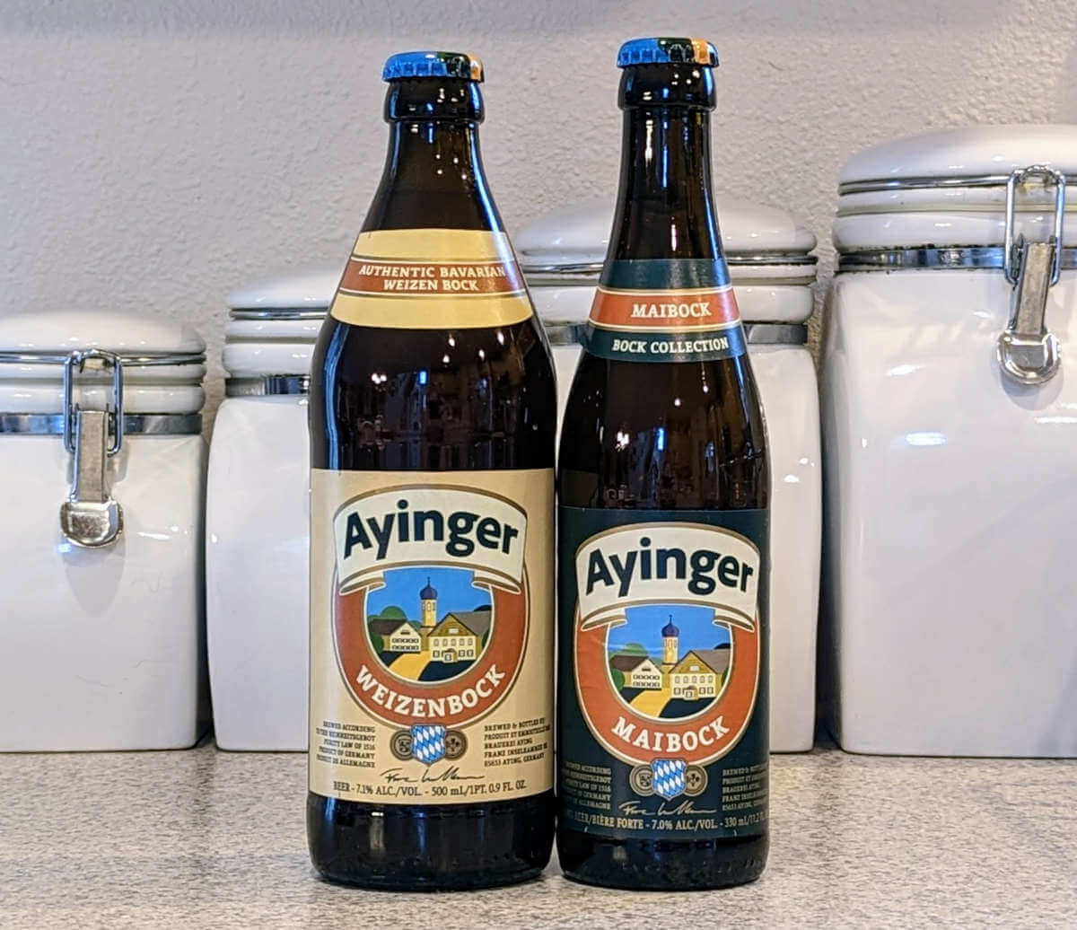 Received: Ayinger Weizenbock and Maibock