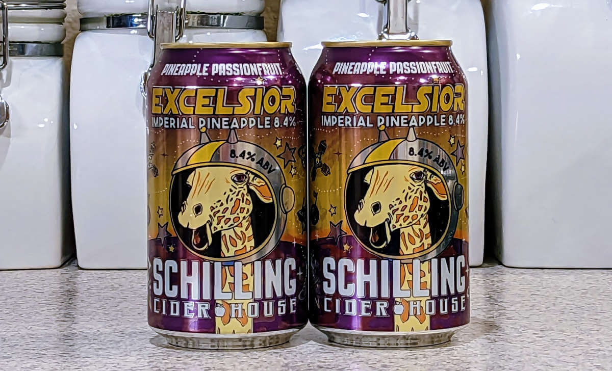 Received: Schilling Cider Excelsior Imperial Pineapple Cider