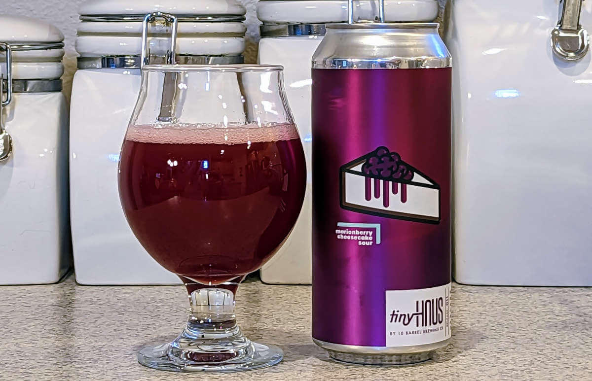 10 Barrel Brewing tinyHaus Marionberry Cheesecake Sour
