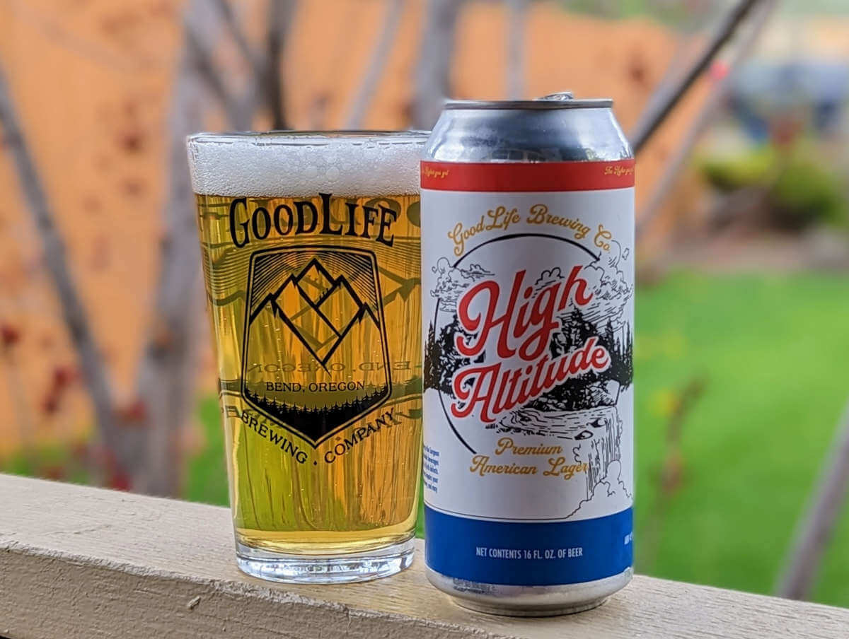 Latest print article: American lager with GoodLife High Altitude