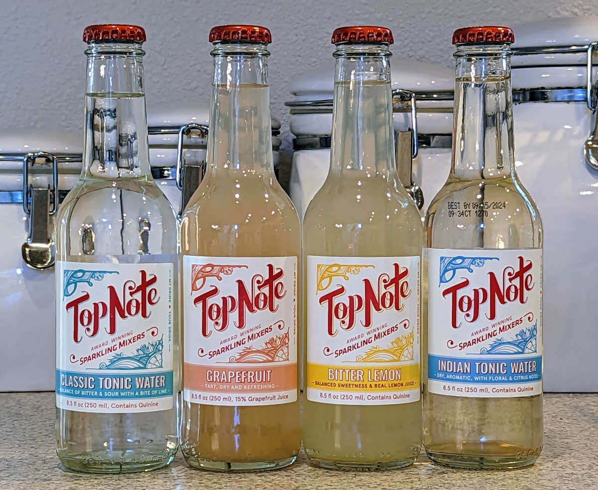 Received: Top Note Tonic mixers