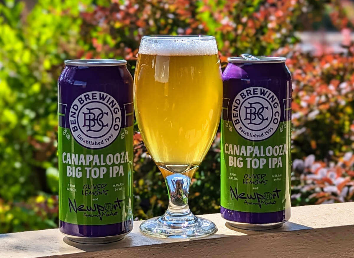Latest print article: Canapalooza Big Top IPA from Newport Market and Bend Brewing