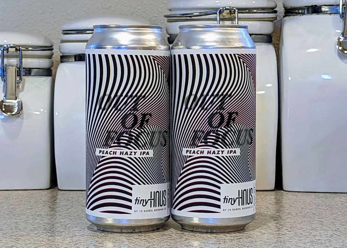 Received: 10 Barrel Out of Focus Peach Hazy IPA