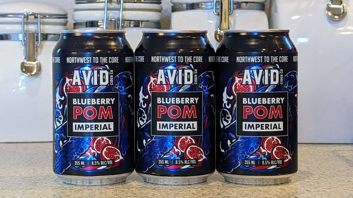 Avid Cider adds Blueberry Pom Imperial Cider to its lineup (received)