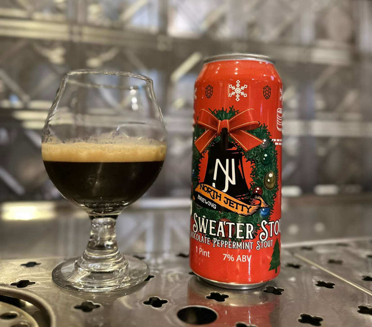 Advent Beer Calendar 2023: Day 15: North Jetty Brewing Ugly Christmas Sweater Stout