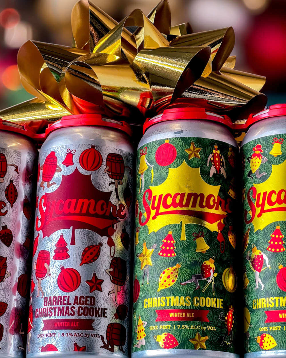 Advent Beer Calendar 2023: Day 4: Sycamore Brewing Christmas Cookie Ale