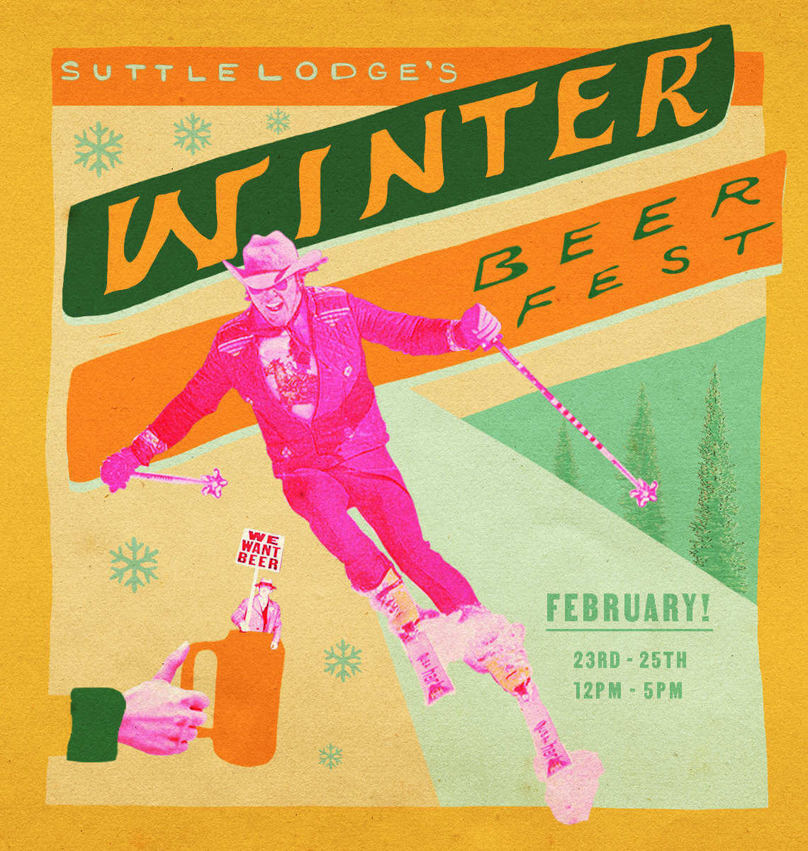 The 5th annual Suttle Lodge Winter Beer Festival takes place February 23-25