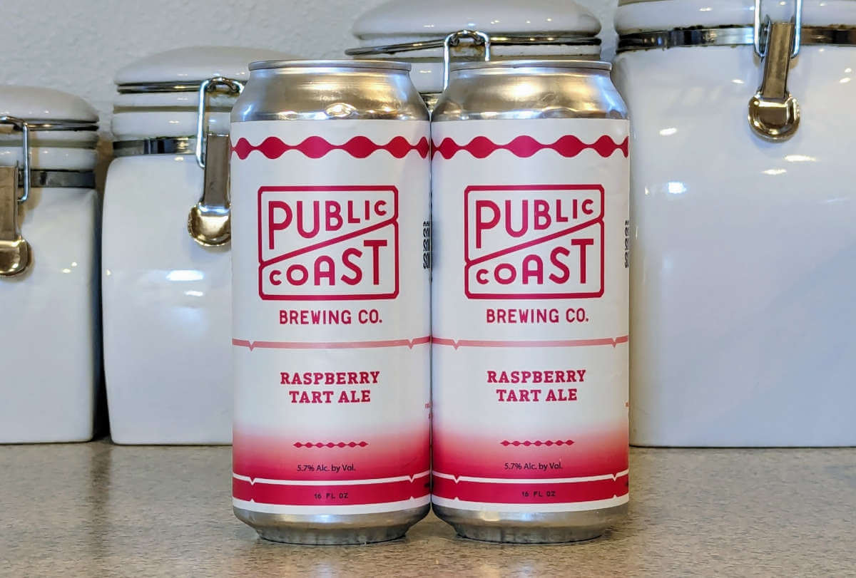 Received: Raspberry Tart Ale from Public Coast Brewing
