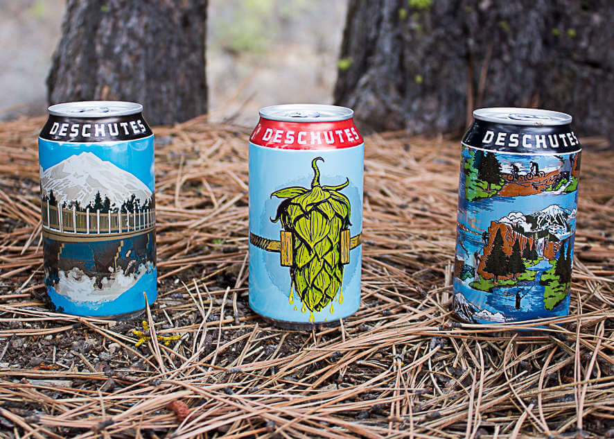 Deschutes Brewery’s beer in (new) cans (press release)
