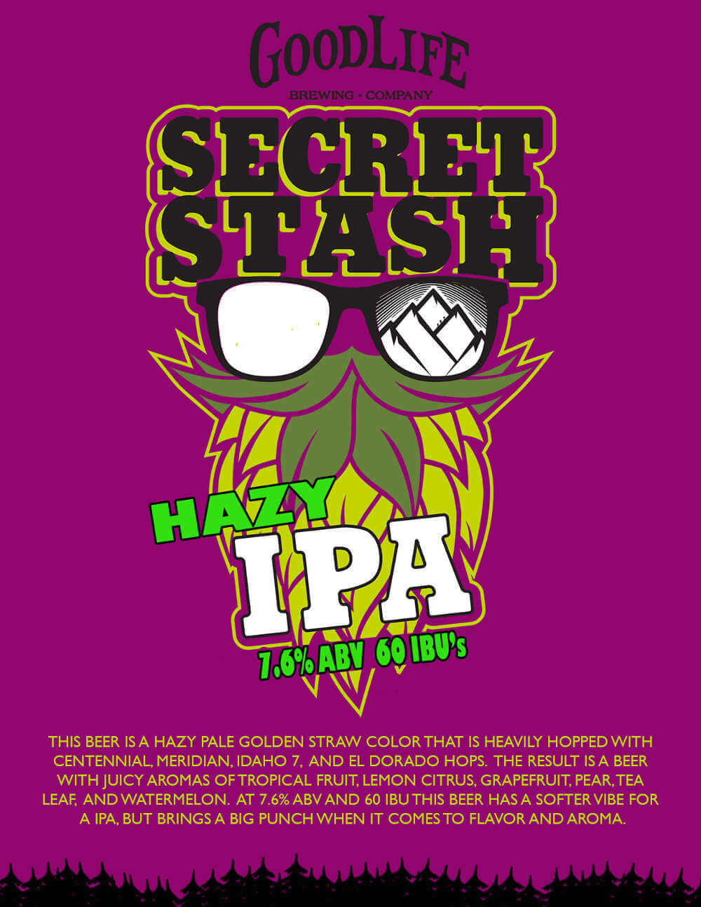 GoodLife Brewing introduces Secret Stash Hazy IPA