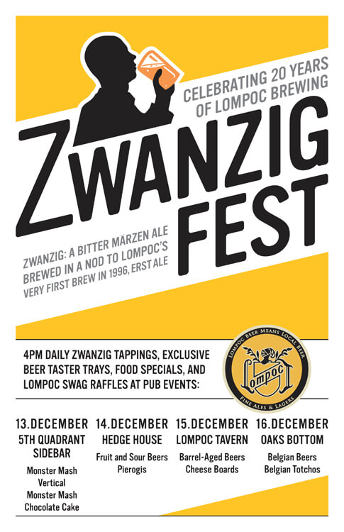 Zwanzig Fest: Lompoc Brewing’s 20th anniversary