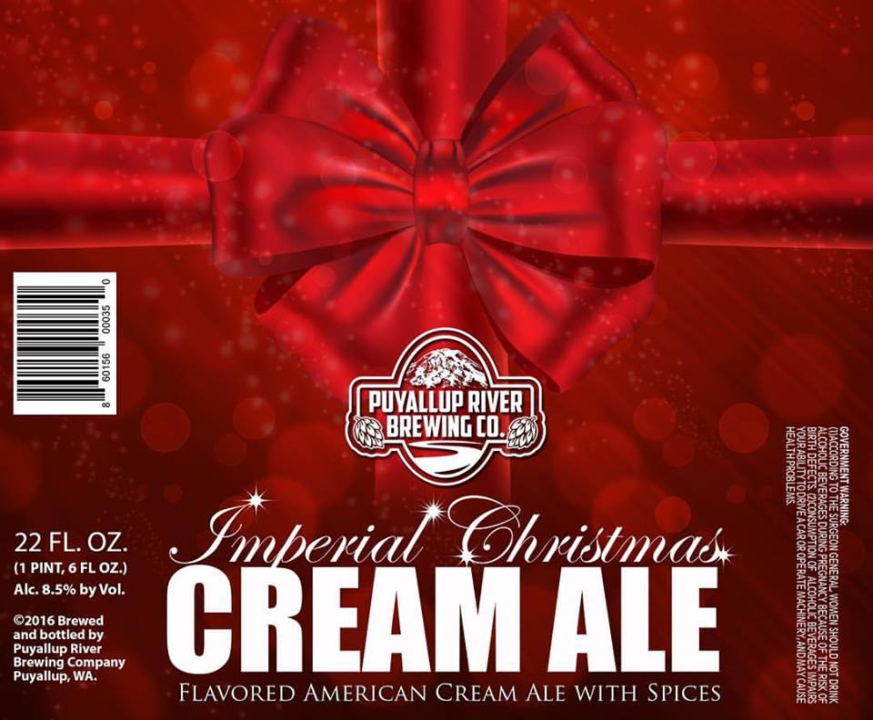 Advent Beer Calendar 2016: Day 18: Puyallup River Imperial Christmas Cream Ale