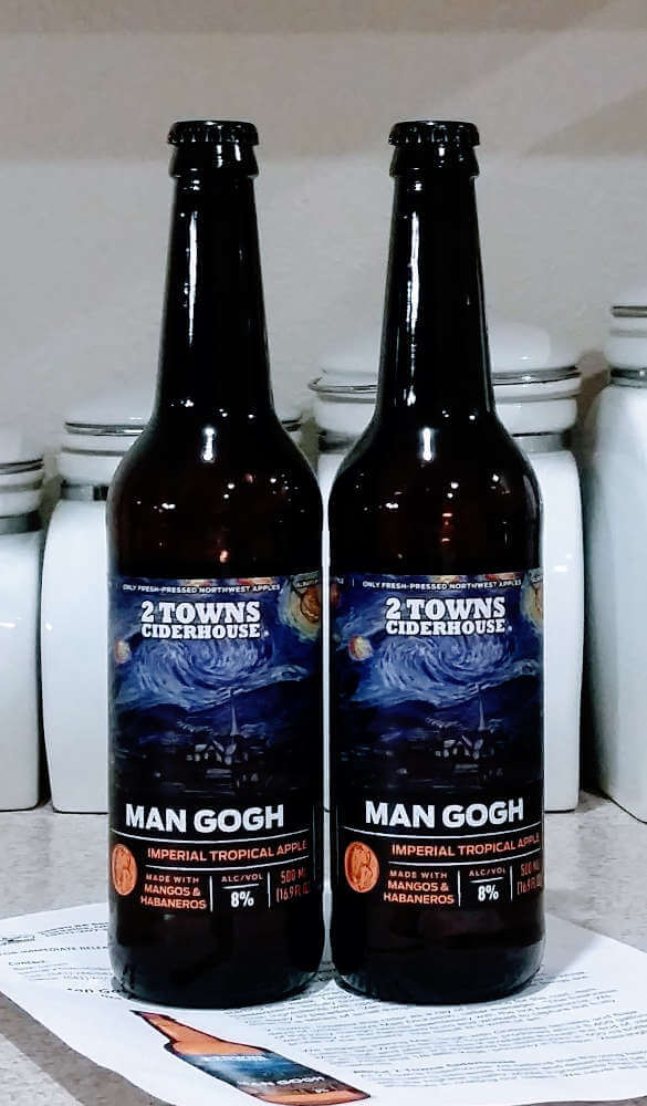 Received: 2 Towns Man Gogh Imperial Cider