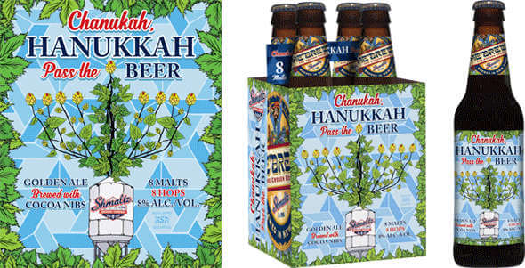 Advent Beer Calendar 2017: Day 12: Shmaltz Chanukah, Hanukkah: Pass the Beer