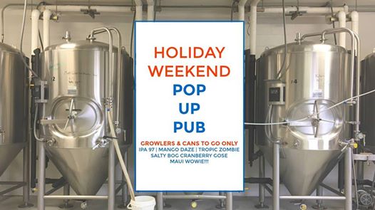 Silver Moon Brewing’s pop-up pub for the holiday weekend
