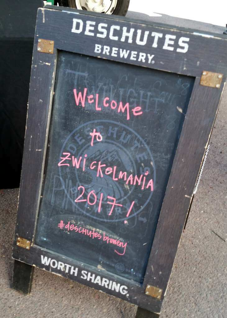 Pictures from yesterday’s Zwickelmania